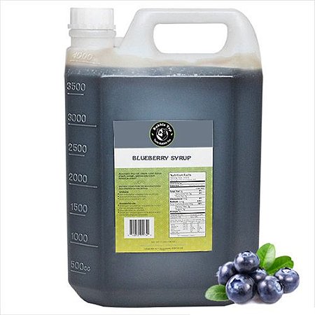 Frutose sabor BLUEBERRY - 2,5KG - Xarope para Bubble Tea