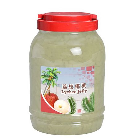 Jelly Sabor Lichia -  3,8 kg ( Nata de coco saborizada ) Jellys