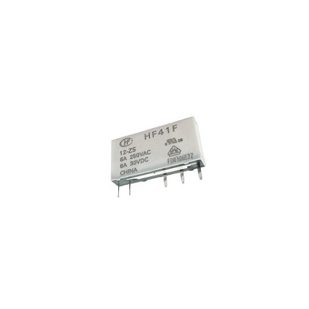 Rele Acoplador 5 pinos HF41F 12-ZS 12V