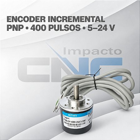 Encoder Incremental Pnp 400 Pulsos 5 A 24v