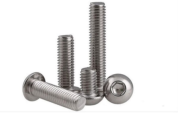 Parafuso Allen Cabeça Abaulada M5 - 0,80 X 40 - Aço Inox (10 Un)