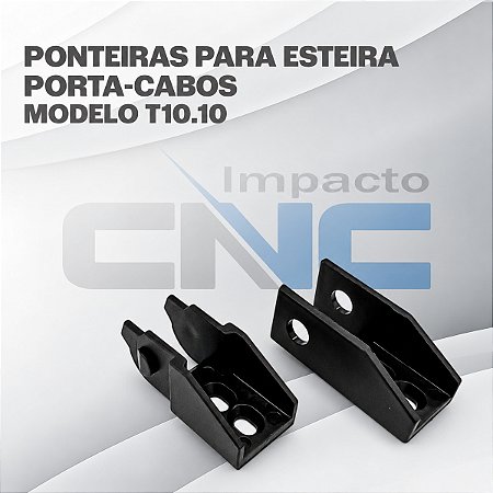Kit Ponteiras p/ Esteira Porta Cabos Modelo T10.10