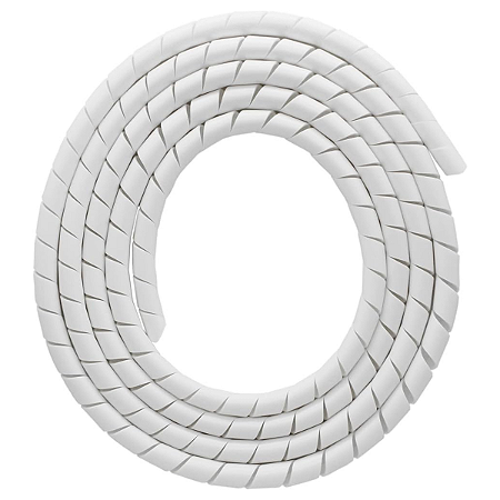 Protetor de Cabos Espiral 14mm X 2m Branco BELTOOLS