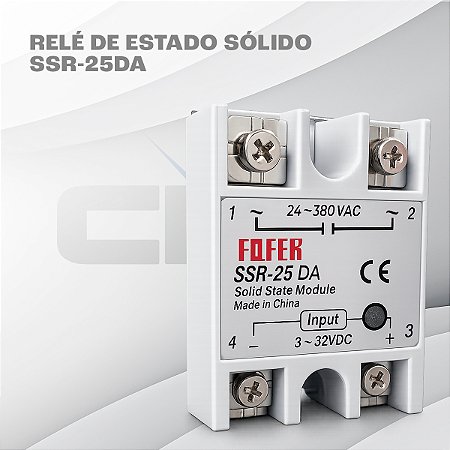 Relé De Estado Sólido Ssr 25da