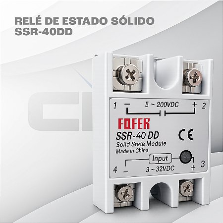 Relé De Estado Sólido Ssr 40dd