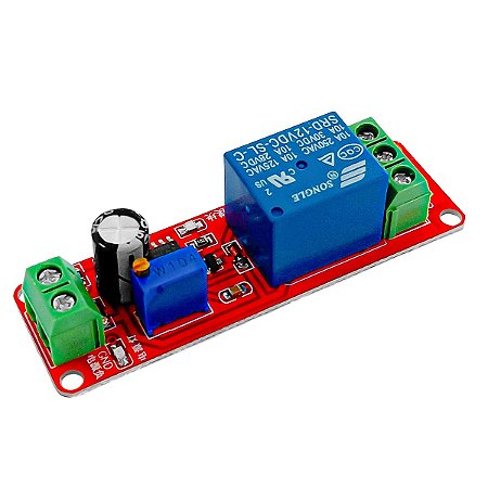 Rele De Atraso Ou Retardo 12v NE555