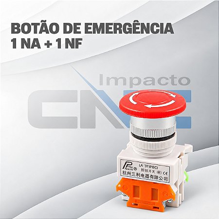 Botão Stop Emergência