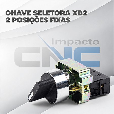 Chave Seletora 2 Posições Fixas Xb2 - 600v 10A