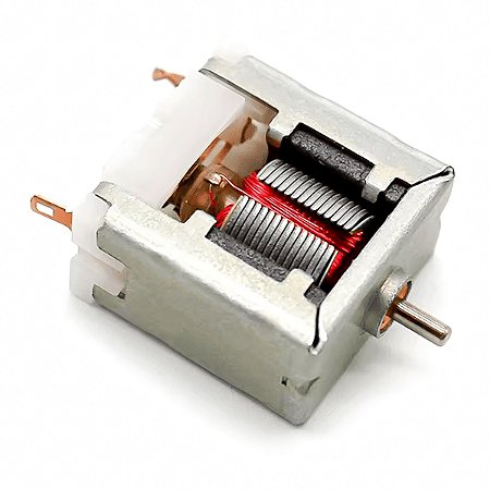 Micro Motor Aberto 3V - Eixo Ø1.5mm