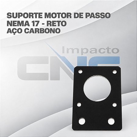 Suporte Motor de Passo Nema 17 - Reto