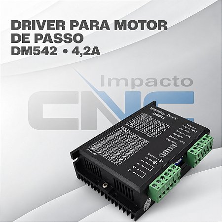 Driver Para Motor de Passo 4,2 A - DM542