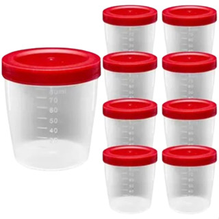 Frasco Coletor Universal Urina 80 Ml Estéril Pacote Com 100 unds