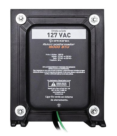 Autotrafo para ar condicionado 18000 BTU Universal HAYONIK