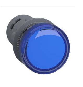 SINALIZADOR 22MM PLÁSTICO MONOBLOCO 220 VCA AZUL
