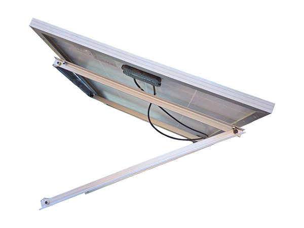 Suporte Galvanizado Para Painel Placa Solar Fotovoltaico Poste 450 W