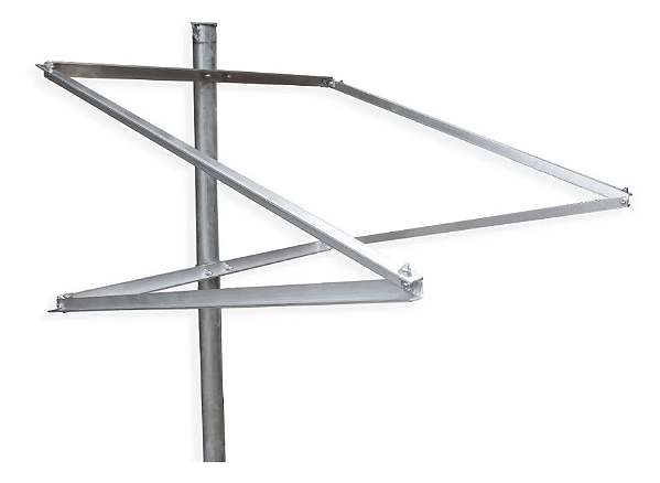 Kit Painel Solar + Suporte Para Painel Solar 80w