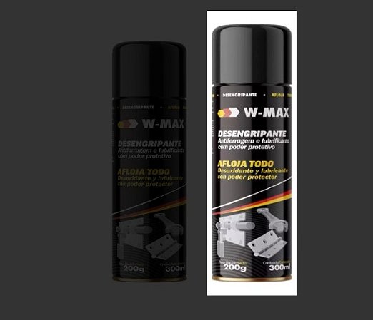 DESENGRIPANTE LUBRIFICANTE 300ML W-MAX