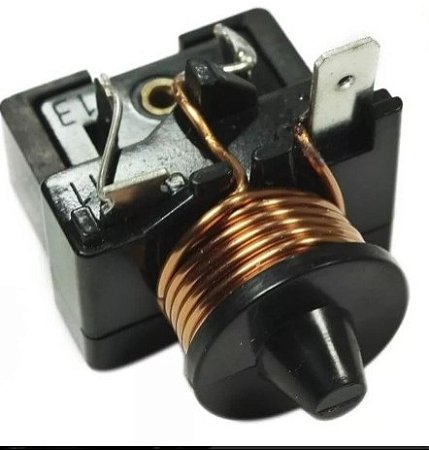 RELÊ DE PARTIDA PARA COMPRESSOR 1/6 HP 110V Nº001