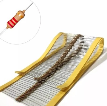RESISTOR 2K2/ 2,2K CR25 1/4W 5% Nº002