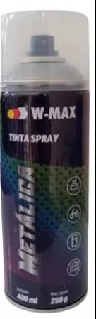 TINTA SPRAY METÁLICA 400ML W-MAX
