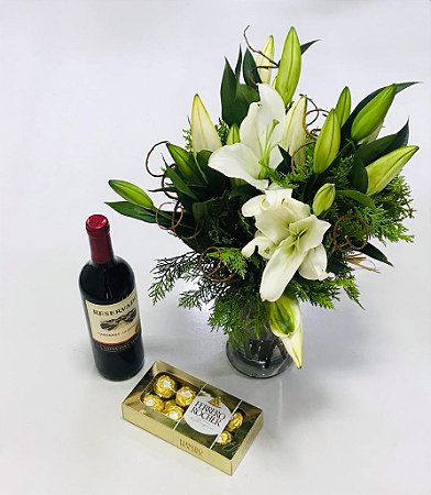 Flores e Vinho