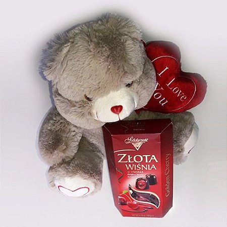 Urso e Chocolate Importado