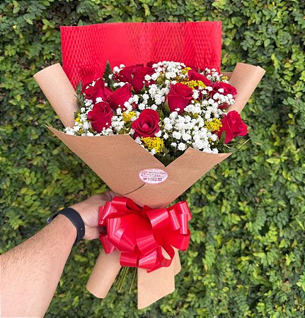 Buquê de Rosas Coreano