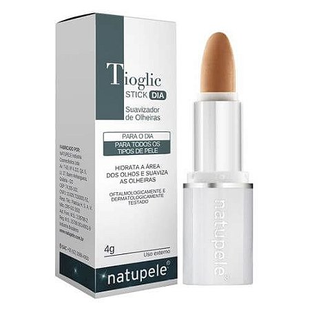 Maquiagem Corretiva para Olheiras Tioglic Stick Dia Natupele 4g