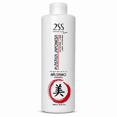 Escova Progressiva Plástica Japonesa 2SS 1000ml Bálsamo Oriental Liso Intenso