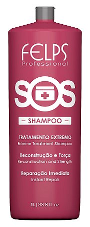 Shampoo de Reconstrução Extrema SOS Felps Professional 1000ml