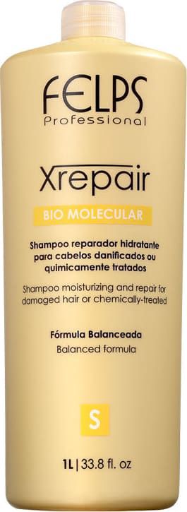 Shampoo Xrepair Bio Molecular Felps Profissional 1000ml