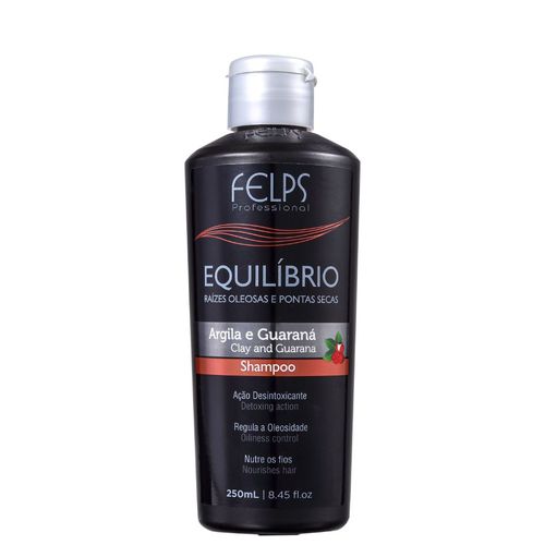 Shampoo Equílibrio Argila e Guaraná Equilíbrio Felps Profissional 250ml