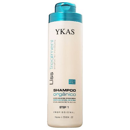 Shampoo Pré-Tratamento Liss Treatment Orgânico Ykas Passo 1 - 1000ml