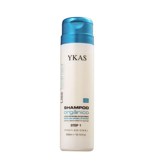 Shampoo Pré-Tratamento Liss Treatment Orgânico Ykas Passo 1 - 300ml
