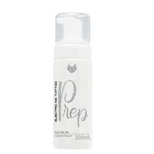 Limpeza Pré-tatuagem ou Micropigmentação Electric Ink Tattoo Prep 200ml