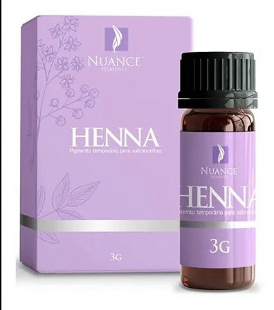 Henna Nuance  3gr Pigmento Temporário para Sobrancelhas