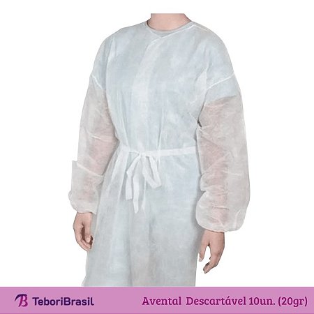 Avental  Descartável 10un. (20gr)