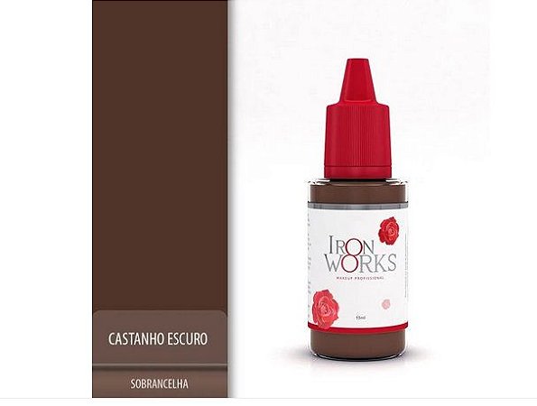 Pigmento Iron Works Castanho Escuro (validade 2026)