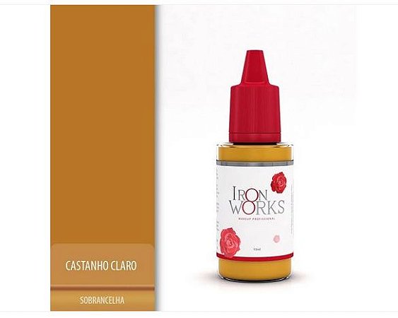 Pigmento Iron Works Castanho Claro (validade 2026)