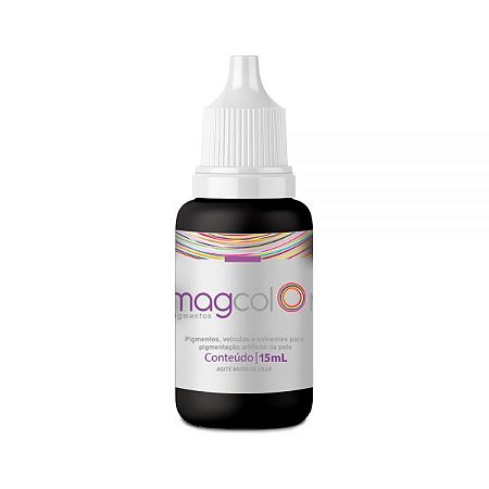 Pigmento Mag Color  Preto Intenso 15ml (validade 10/22)