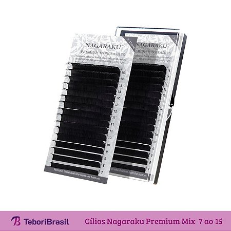 Cílios Nagaraku Premium Mix  7 ao 15