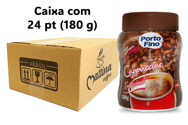 Cappuccino Tradicional Porto Fino 24x180g