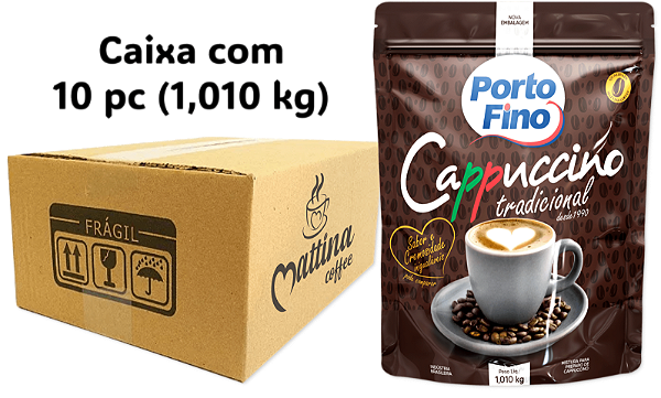 Cappuccino Tradicional Porto Fino 10x1,010 g