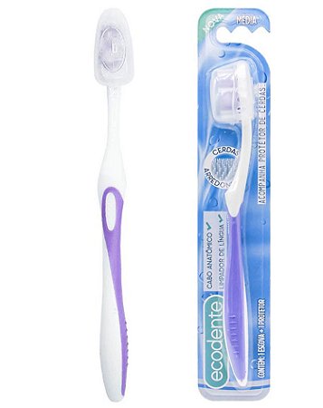 Escova Dental - com Cerdas Arredondadas - Solapa com 12 unidades