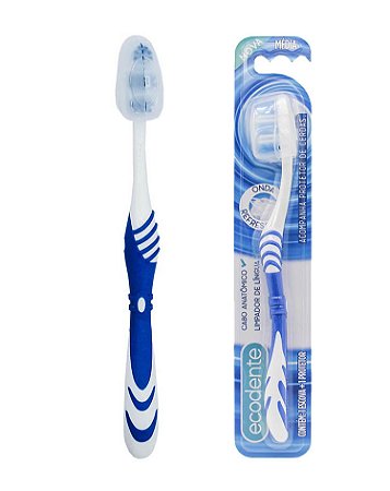 Escova Dental - Onda Refrescante - Solapa com 12 unidades