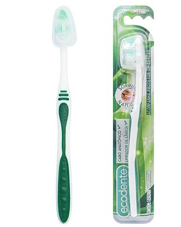 Escova Dental - Sorriso Natural - Solapa com 12 unidades