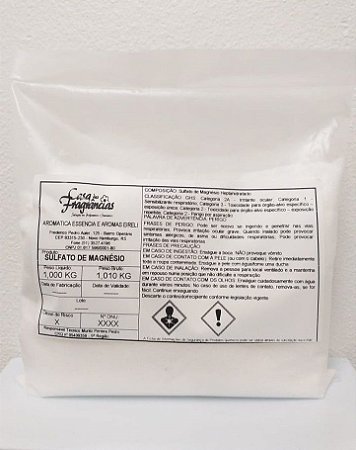 Sulfato de Magnésio - 1kg