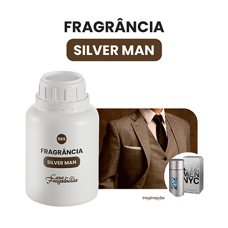 Fragrância Silver Man LV 065