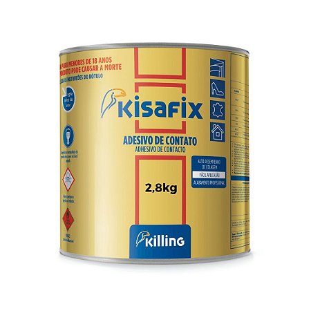 COLA DE CONTATO PREMIUM 2,8KG - KISAFIX