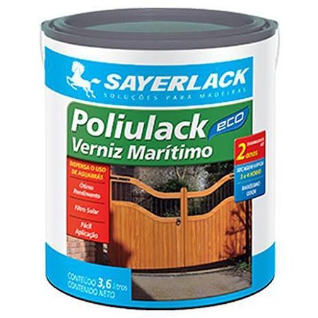 Verniz Alto Desempenho Premium Plus POLIKOL 3,6L